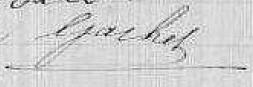 signature Gaschet épx Auclerq 1879